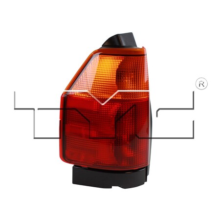 Tyc Tyc Tail Light Assembly, 11-6030-00 11-6030-00